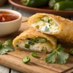 Egg Roll Wrapper Goat Cheese Jalapeno Recipe