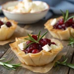 The Best Cranberry Recipes for Thanksgiving Cups | Phyllo & Goat Cheese